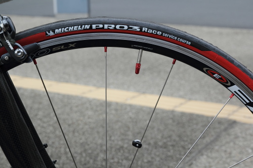 EASTON(イーストン)EA90SLXをミシュランPRO3 Raceに履きかえてみた