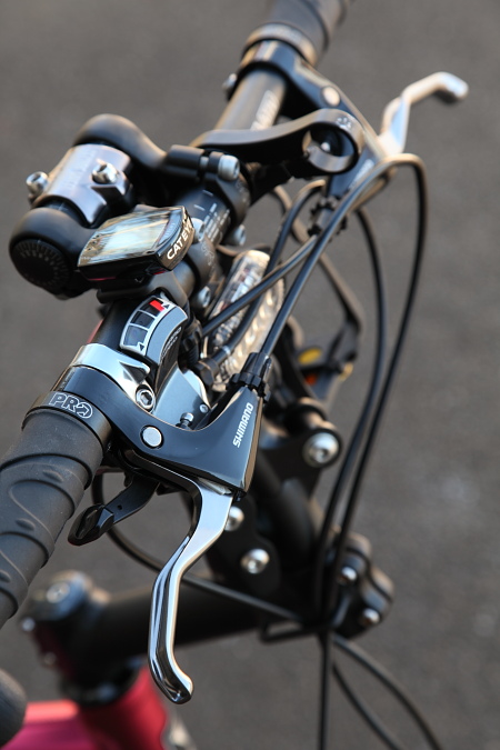 ORi BikeM10のブレーキレバーをShimano BL-R780Lに替えてみた: 一路一会のぶらり、一筆