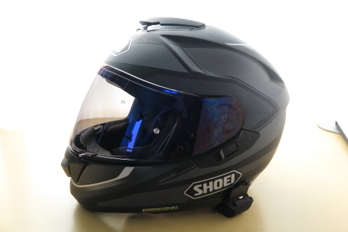 パターン SHOEI gt-air 艶ありブラックメタリック新品ブルーメロー